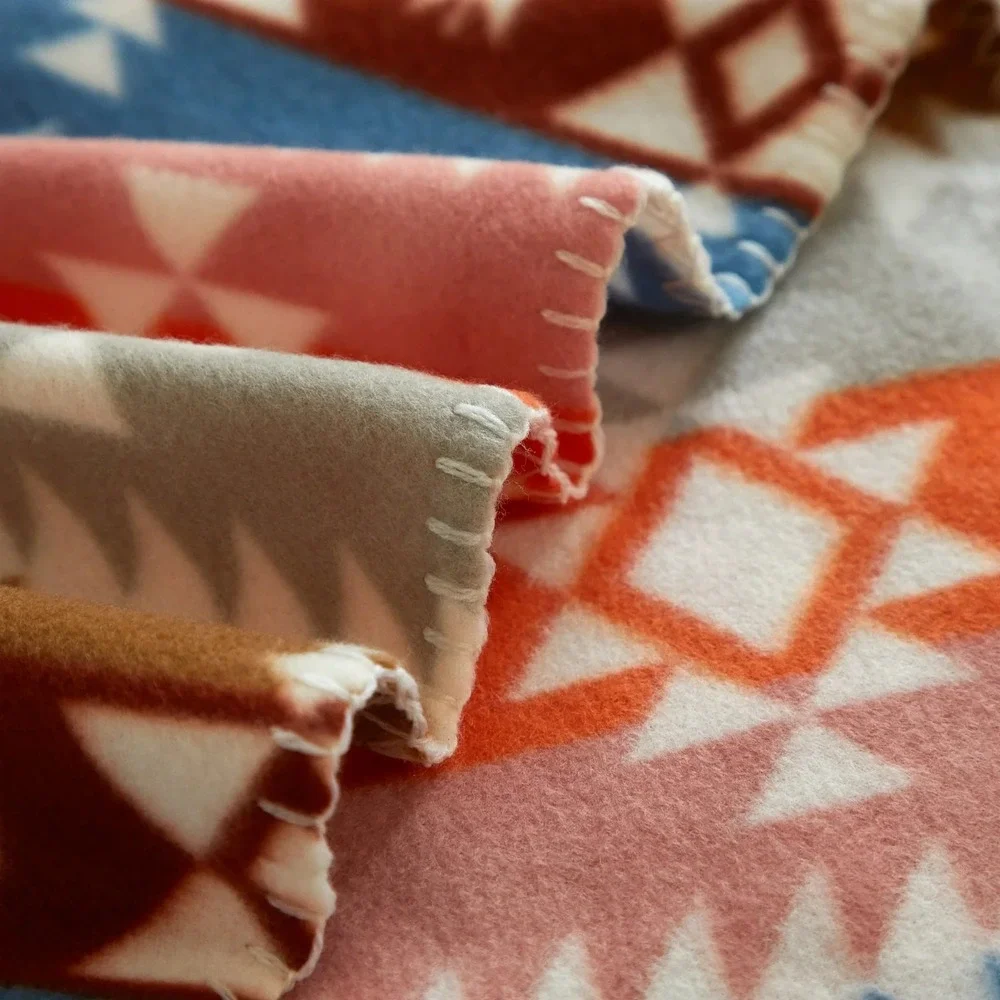 Mainstays Striped Fleece Throw Blanket Soft Cozy Lightweight